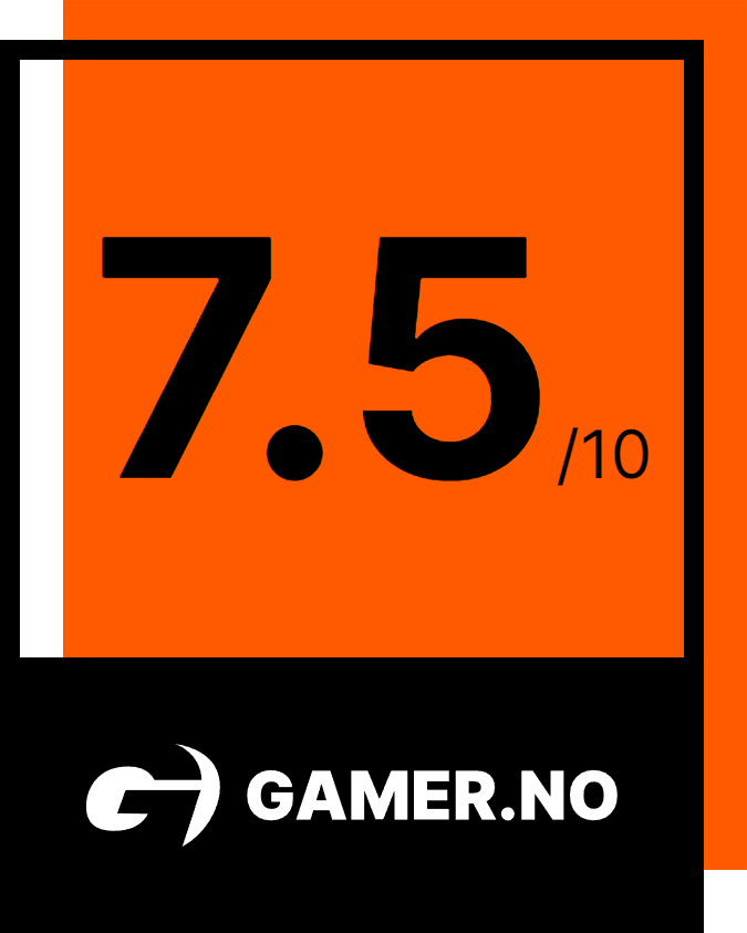 Karakter 7.5 av 10 hos Gamer.no