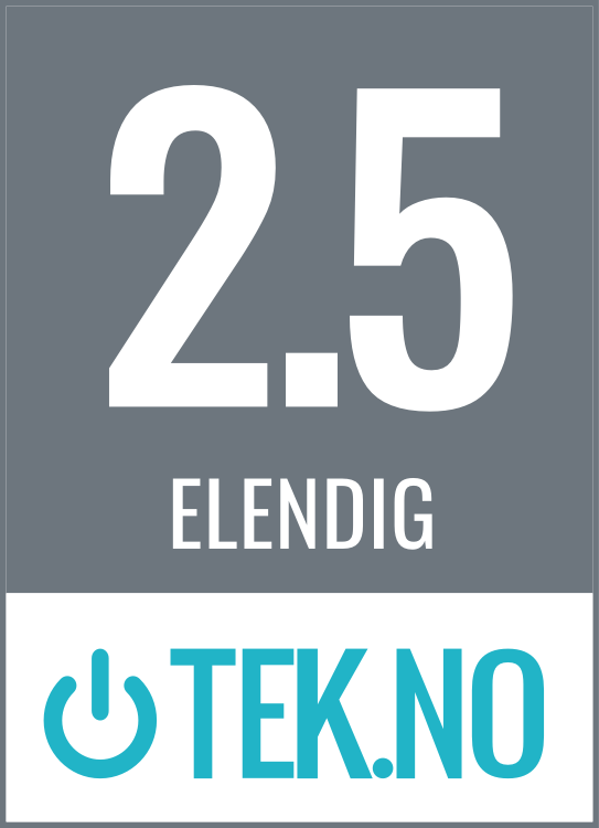 Karakter 2.5 av 10 hos Les test av produktet