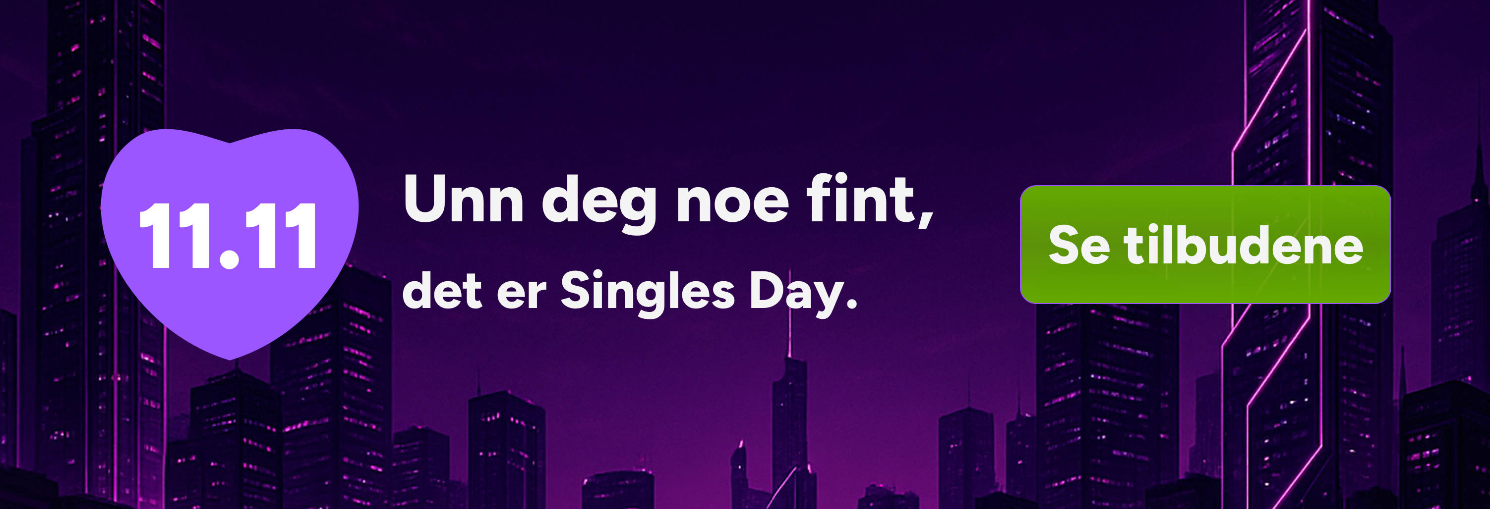 Forsidebanner: Singles Day 2025