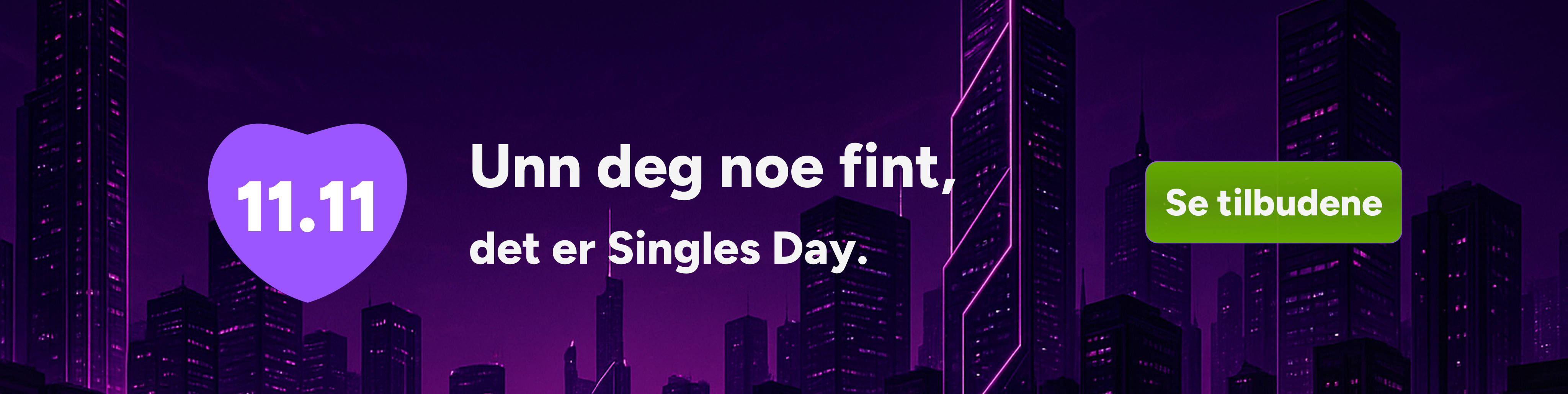 Forsidebanner: Singles Day 2025